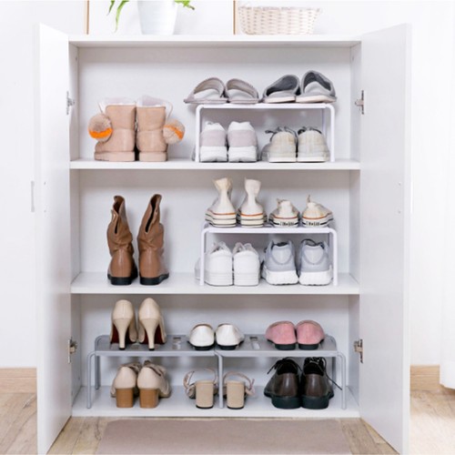 Reusable plastic shoe rack - plastic,