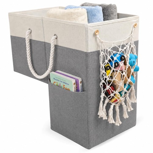 Large woven cotton rope - large, stair